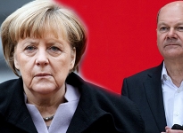 Merkel'den seçimleri kazanan Scholz'a tebrik
