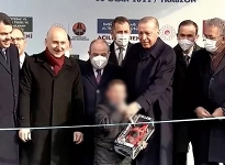 Erdoğan'ın sahneye çıkardığı çocuk Kılıçdaroğlu'na 'hain' dedi